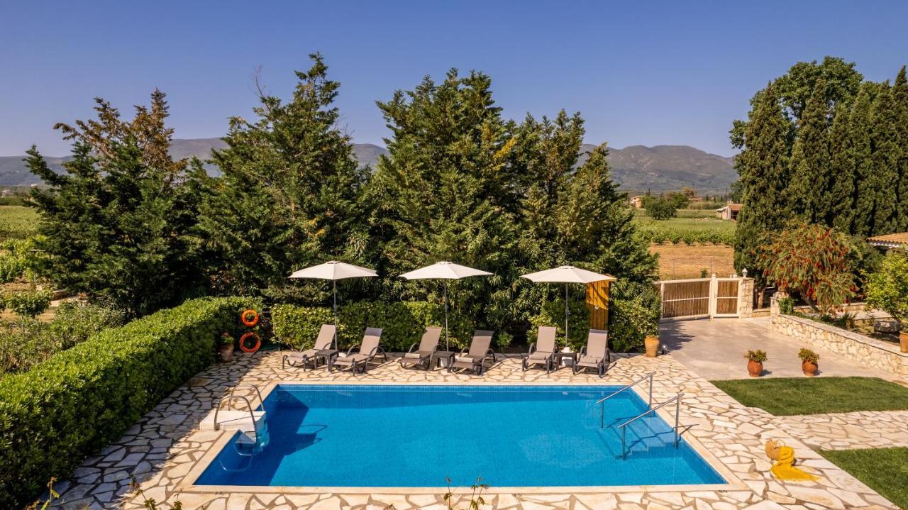 VILLA IN PIETRA Kalamaras Makhairadhon Bagian luar foto