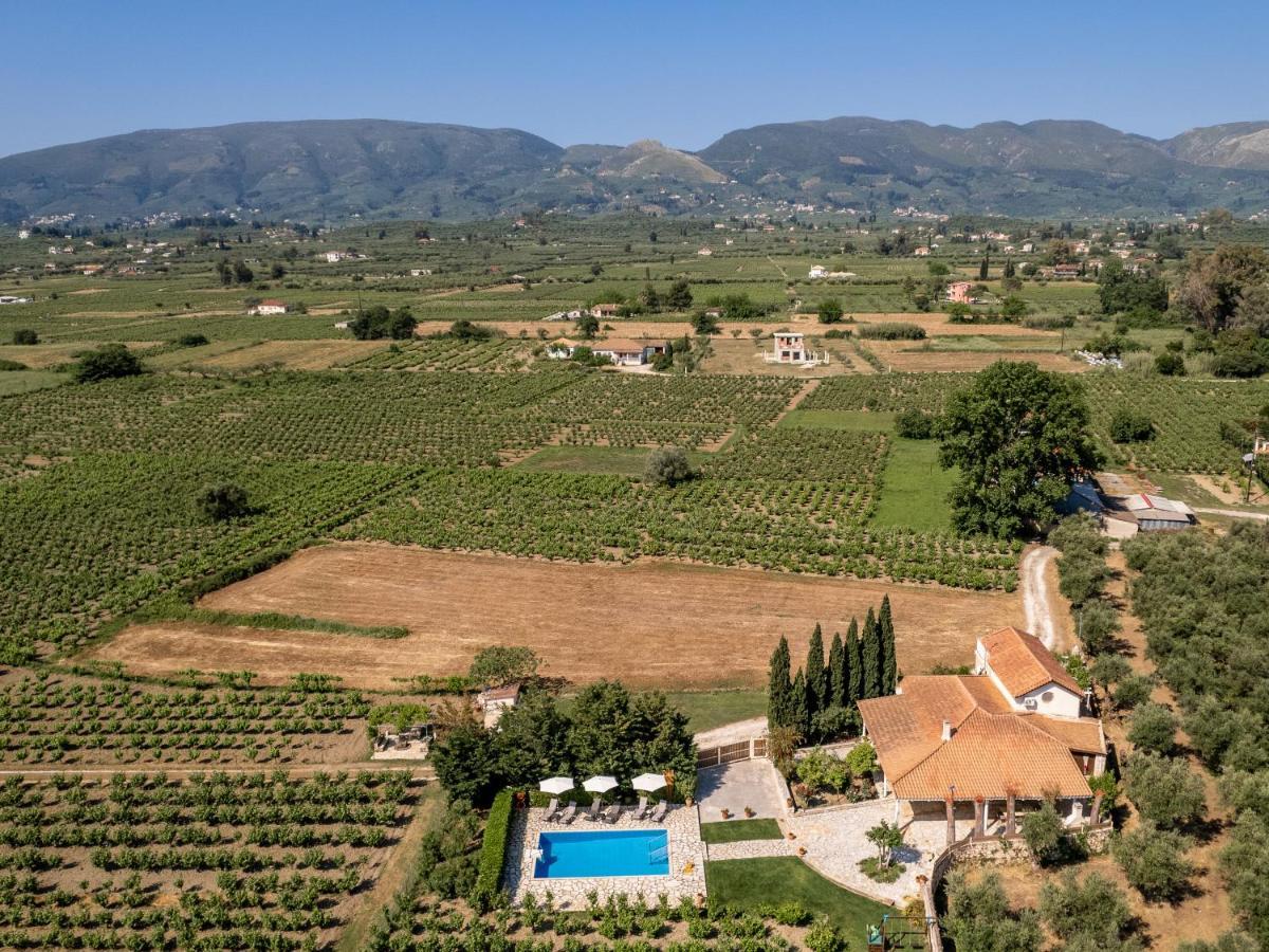 VILLA IN PIETRA Kalamaras Makhairadhon Bagian luar foto